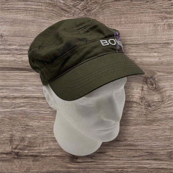 Bowtech Archery Womens Hat Cap Military Style Olive Green Adjustable One Size - Picture 4 of 6
